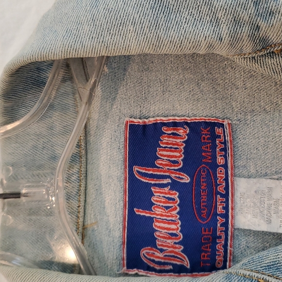 Vintage Breaker Jeans Blue Jacket - Picture 4 of 7